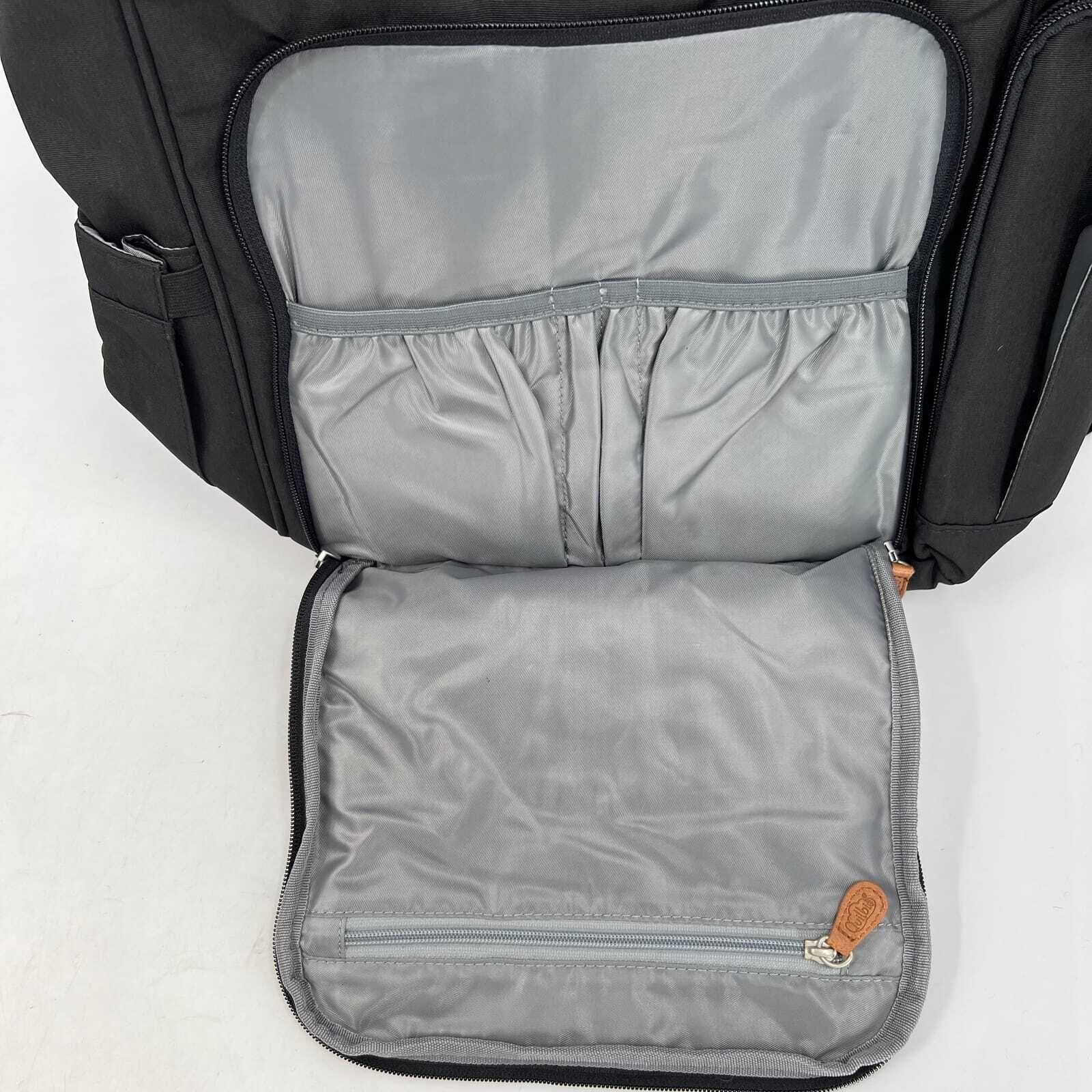 Quilbie Black 2-in-1 Diaper Bag Backpack | New With Tags