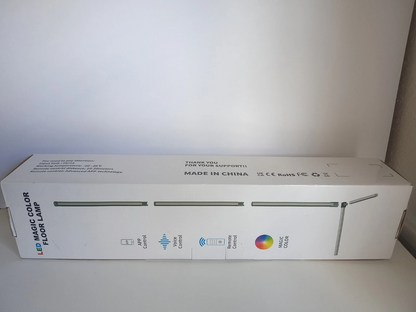CYZAM LED MAGIC Color Floor Lamp New In Box With Remote EB2
