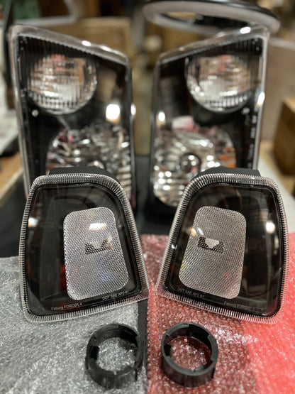 Feberg 12V HB5 H13 V15 LED Headlight, High Brightness Hi/Lo Beam, Universal Fit