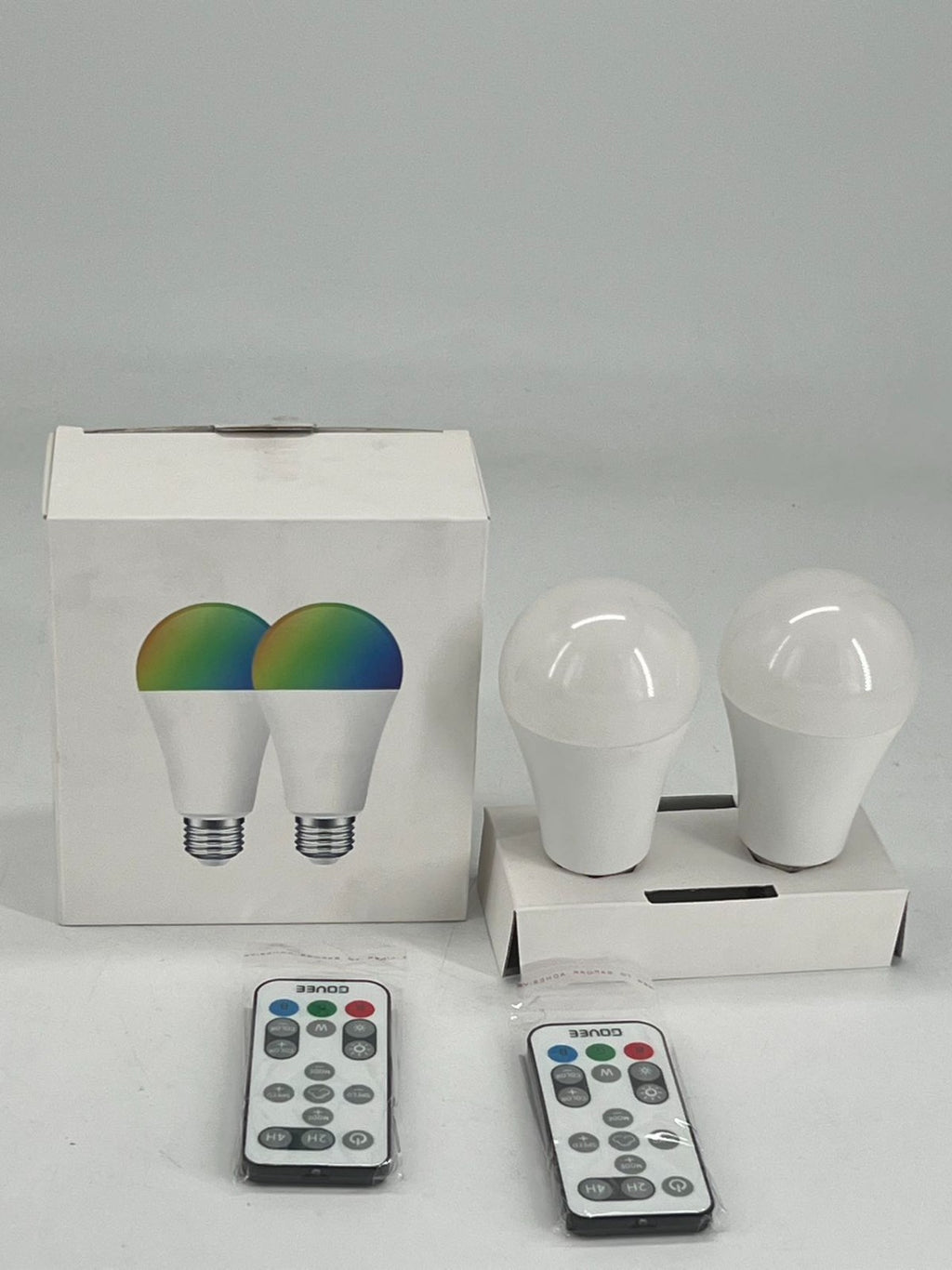 H6014  2-Pack RGBW Color Changing Led Light Bulbs, 10W Led Bulb.