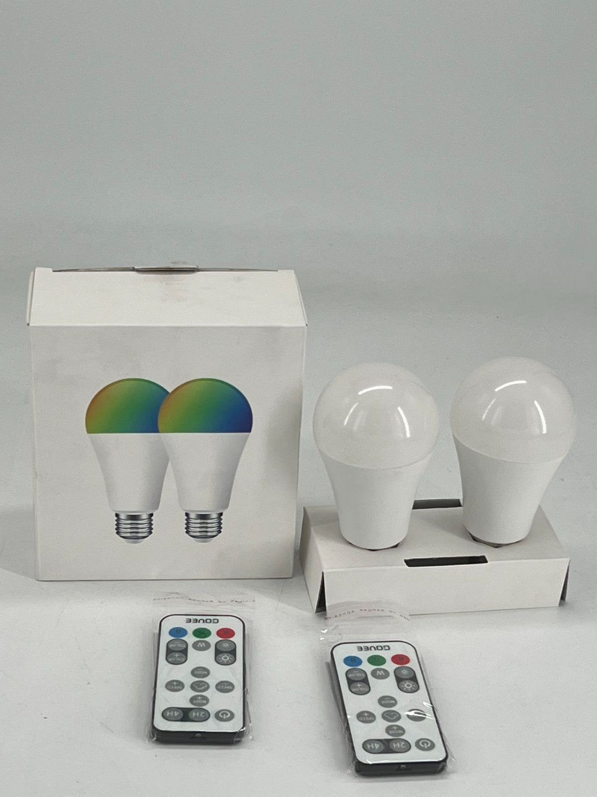 H6014  2-Pack RGBW Color Changing Led Light Bulbs, 10W Led Bulb.