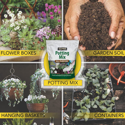 Harris All Purpose Premium Potting Soil Mix with Worm Castings and Other