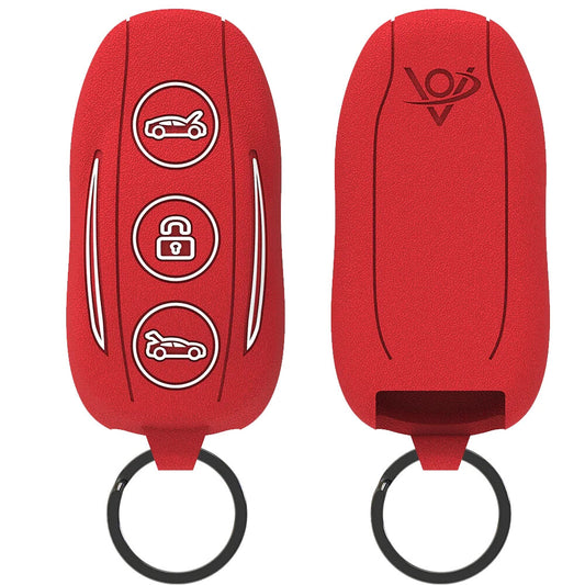 FobPocKet  PREMIUM RUGGED SILICONE FOBPOCKET  RED