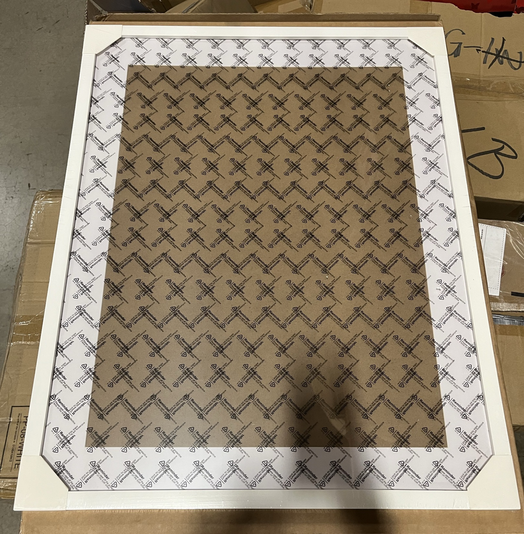 800 Piece White Frame,Without Mat: 18 x 24 inches,With Mat: 22 x 28 inches