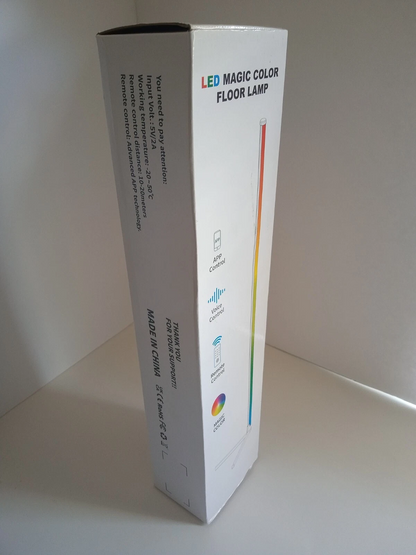 CYZAM LED MAGIC Color Floor Lamp New In Box With Remote EB2
