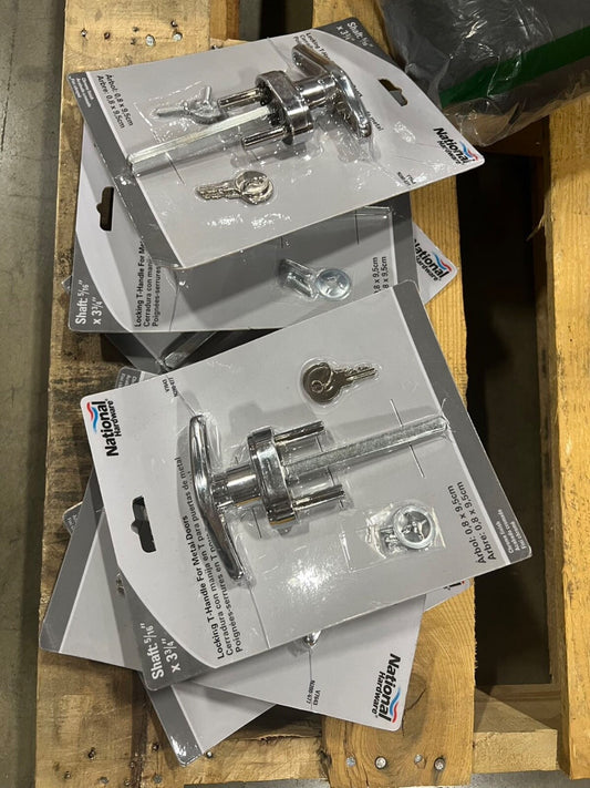 National Chrome Locking T-Handle