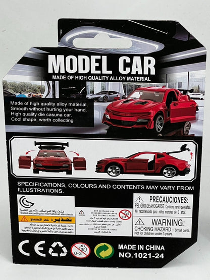 4 pieces in 4 colors, 3+ children’s 3-door toy car