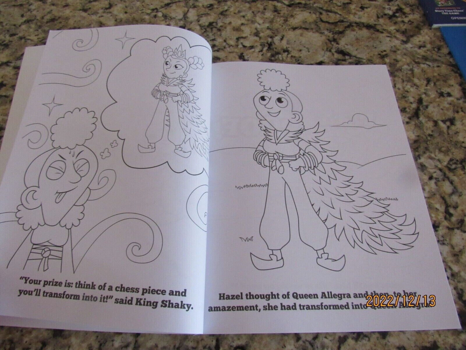 Story Time Chess-My Coloring Workbook-Book-Color the World of Chess-2021-Book 2