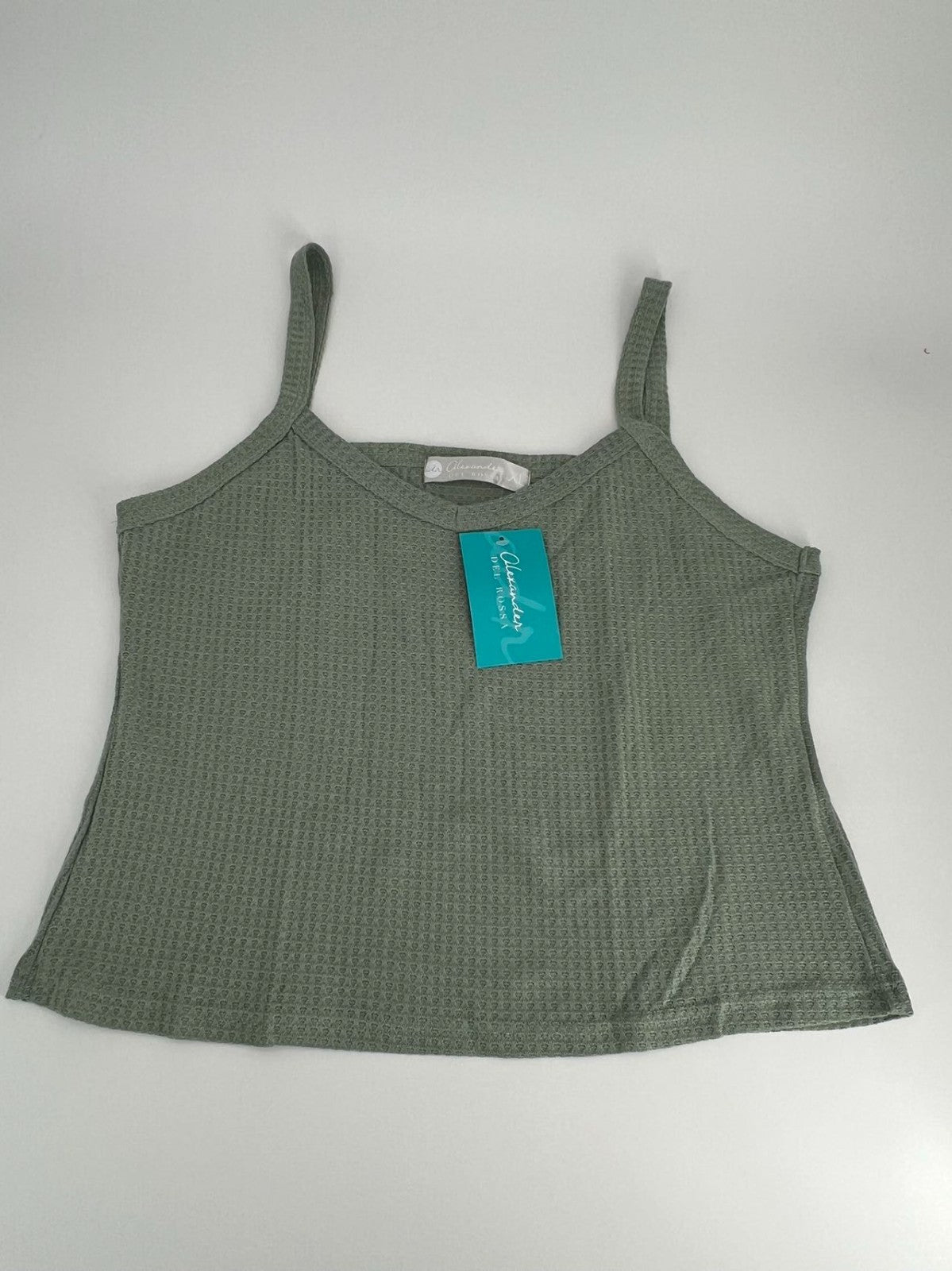 Women's Satin Sleeveless Top & PJ Shorts Pajamas Set green Size XL