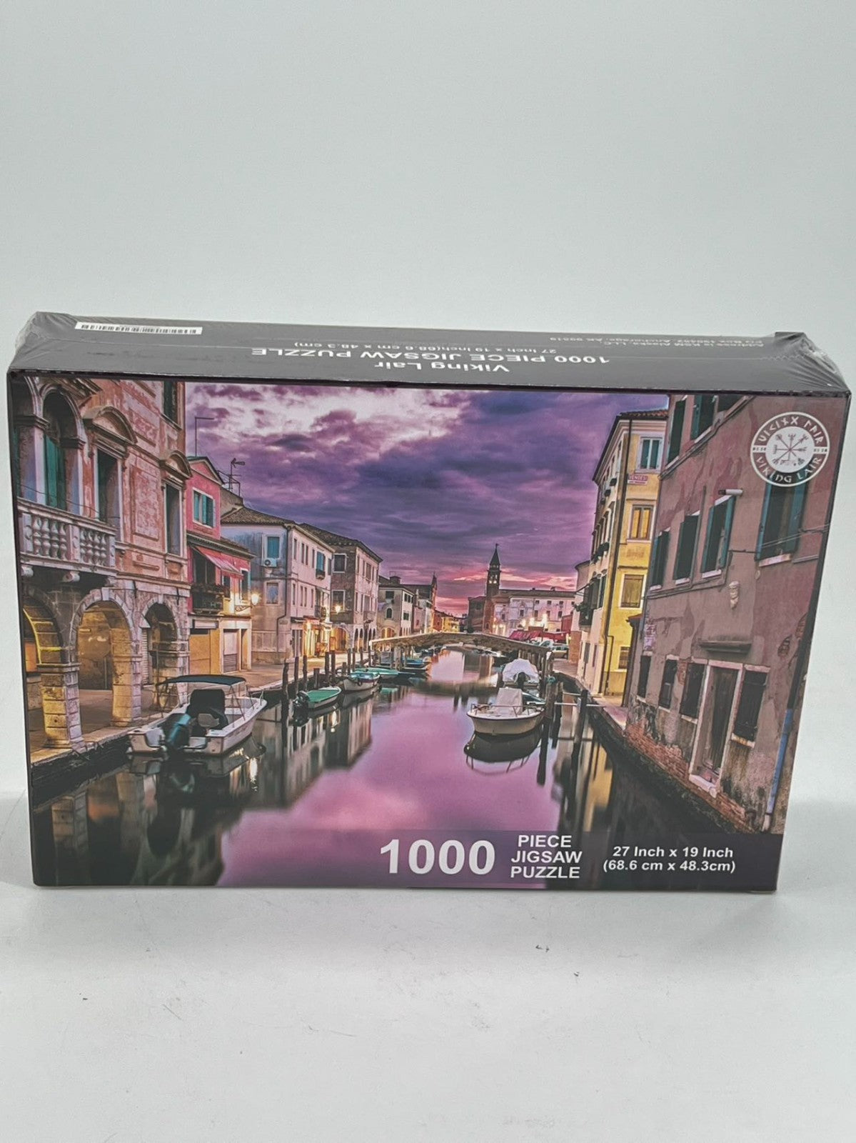 purple venice - 1000 Piece Jigsaw Puzzle