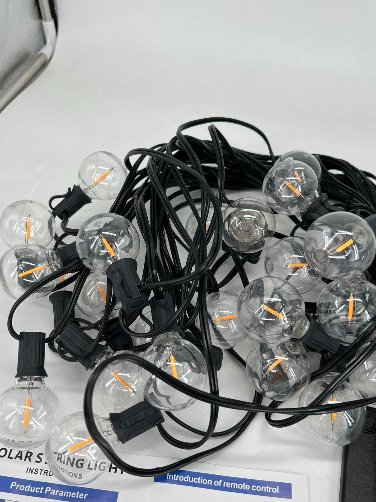 Solar String Lights LED Outdoor String Lights -Shatterproof,Waterproof