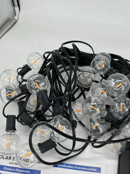 Solar String Lights LED Outdoor String Lights -Shatterproof,Waterproof