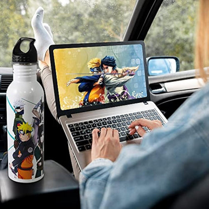 Naruto Shippuden 25oz Stainless Steel Water Bottle