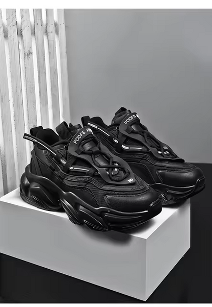 ROVUX Men Chunky Jogging Shoes Women Dads Shoes Spring Running Shoes Thick Sole