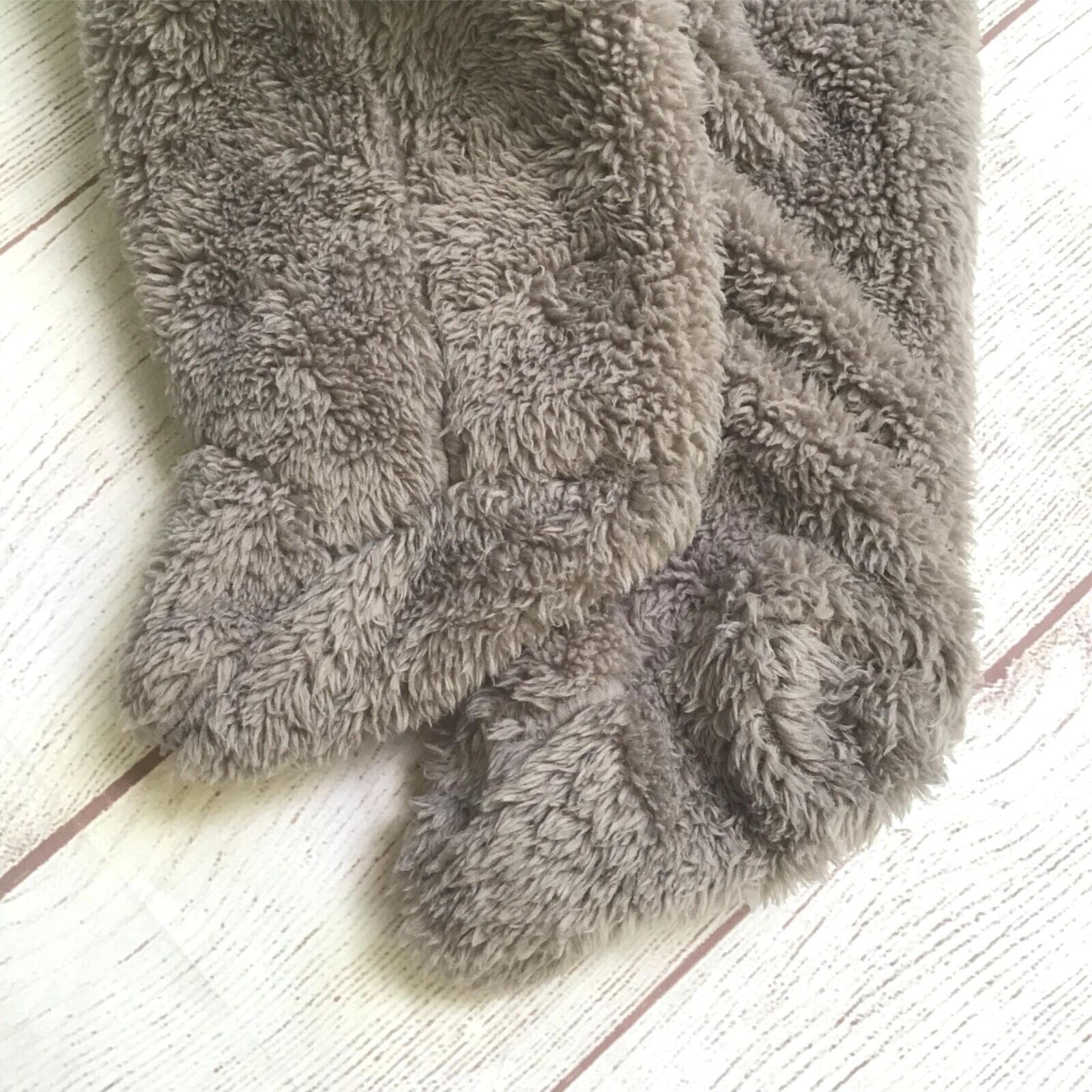 Carter's Baby Boy Brown Teddy Bear Romper Size 6 Months Plush Snowsuit Costume