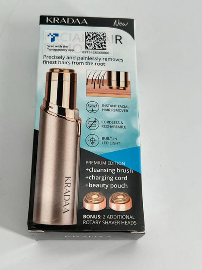KRADAA Facial Hair Removal for Women Rechargeable Hair Removal Device - New