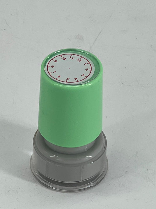 Clock Design Educational Stamp Teaching Tool