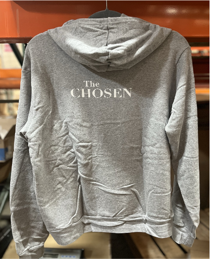 THE CHOSEN  Pullover Hoodie | Grey | Size L