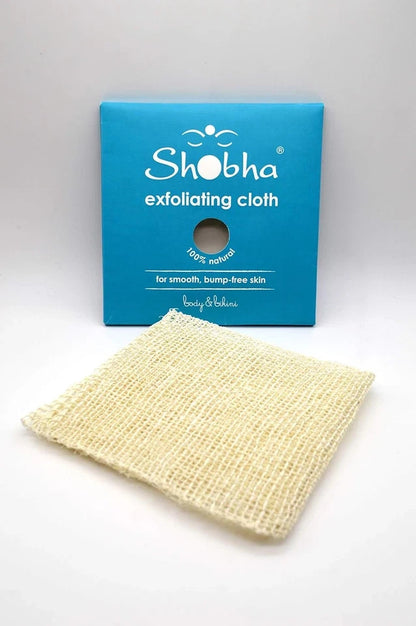 Exfoliating Cloth – Reusable Natural Body Scrubber – Off-white/Tan