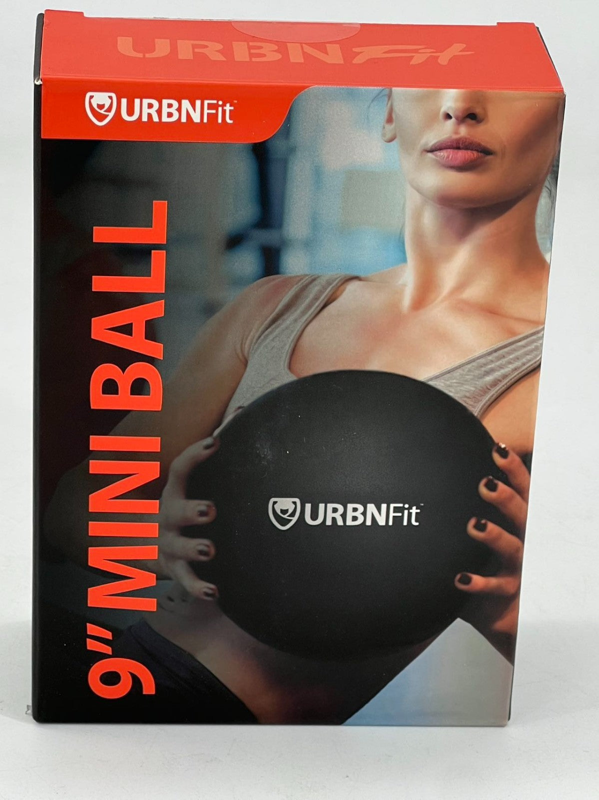 URBNFit 9 INCH Mini Ball Black w/ Anti-Birst Coating Able to Support 600lbs