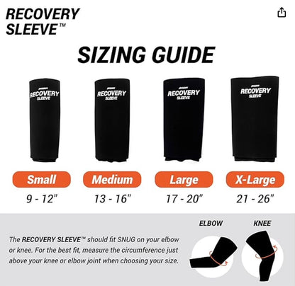 Shogun Sports Recovery Sleeve. Hot and Cold Compression Sleeve to Relieve Muscle