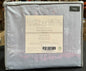 Organic Cotton King Sheet Set 350 TC Arctic Ice, 108”x102”, 78”x80”x15”, 20”x40