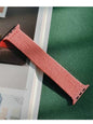 10-Pack Pink Solid Loop Apple Watch Bands, 0.8 x 6.6 Inch, Fits 42mm/44mm/45mm
