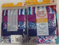 10PCS Wonder Nation Girls Cotton Brief Underwear, 5Pack, Sizes 4