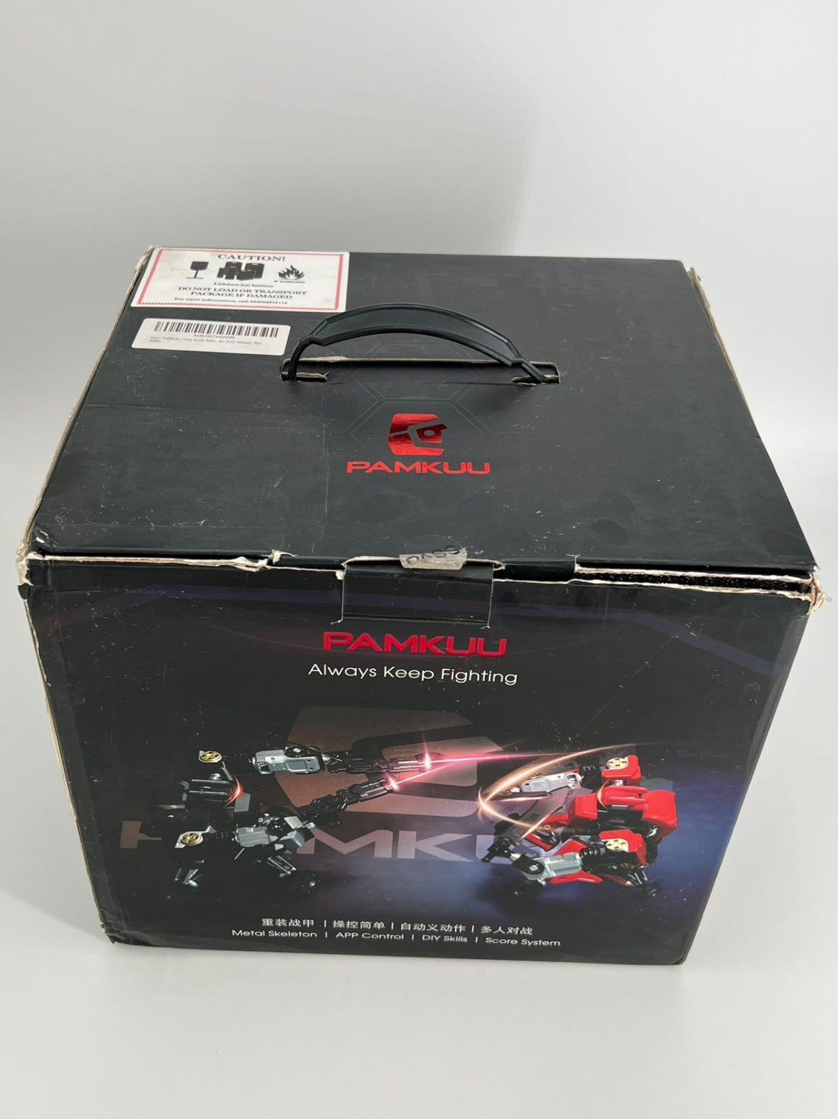 Walkera Pamkuu WIFI Control DIY Skills Intelligent Combat RC Robot - Black