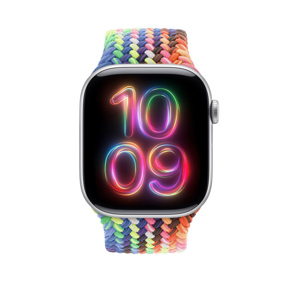 10-Pack  XS   Rainbow  Loop Watch Bands 0.8 x 5.8 Inch , Fits 42mm/44mm/45mm