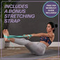 Yoga Blocks 2 Pack - Sturdy Foam Yoga Block Set with Strap for Exercise, Pink