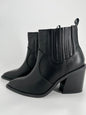 Women's Pointed Toe Western Black  Size 7  Boot