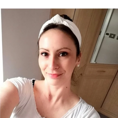 3 Pack PU Leather Knotted Headbands Neutral Colors