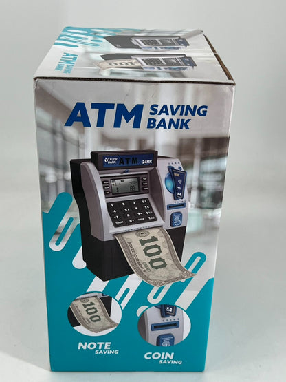 ATM Simulation Bank, Digital Electronic Savings Safe.