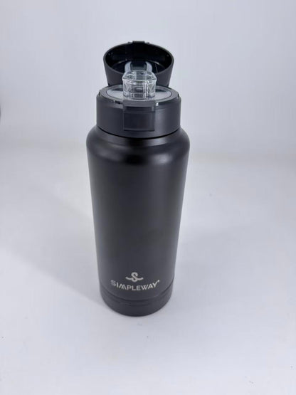 32 oz Spout Lid - Insulated Black