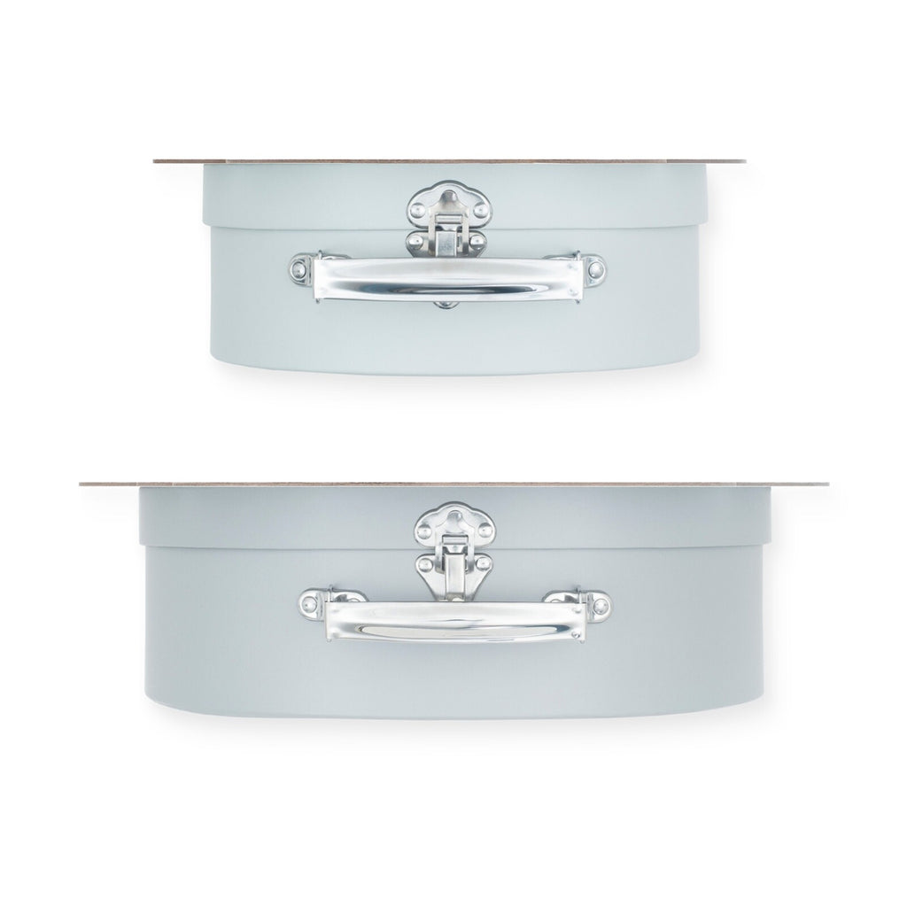 Jollein suitcase gray set of 2
