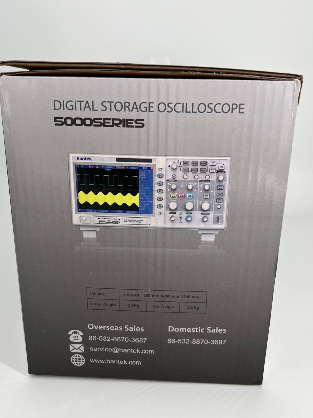 Naisian Hantek DSO5102P 100MHz 2CH Digital Oscilloscope