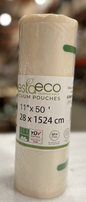 Compostable Vacuum Seal Bags ,Size:11"*50' / 28 x 1524cm,QTY:1