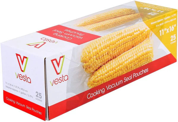 Vacuum Bags Size 11" X 16"  25Count/Pick.