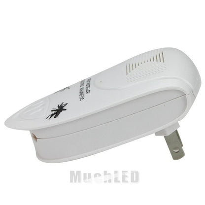 White Ultrasonic Pest Repeller –  Insect & Rodent Repellent