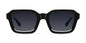 Women’s Black Square Sunglasses – Glass Polarized Lenses – New – Free Shipping