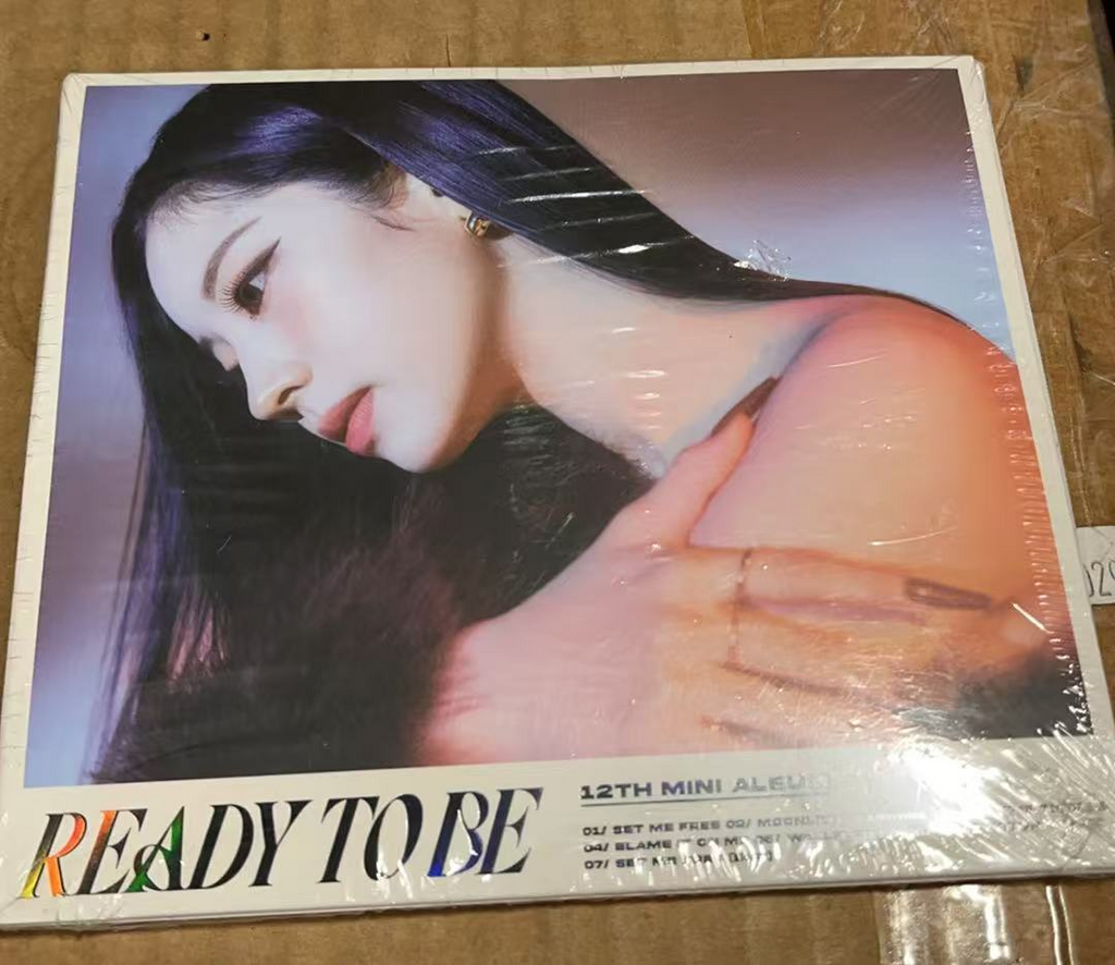 TWICE READY TO BE Mini Album DIGIPACK NEW SEALED MINA SANA MOMO NAYEON