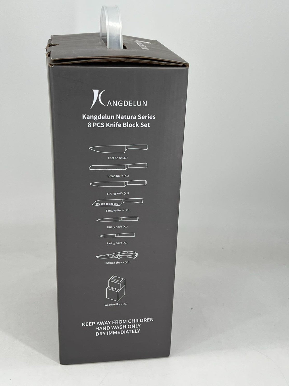 Kangdelun Natura Series 8 PCS Knife Block Set