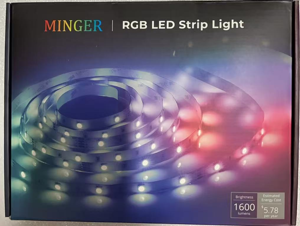 RGB Strip Light 2 X 32.8ft Model H6191 1600 lumens
