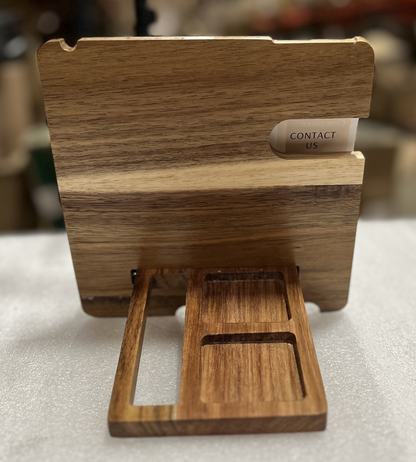 Wooden Docking Station/Nightstand Organizer