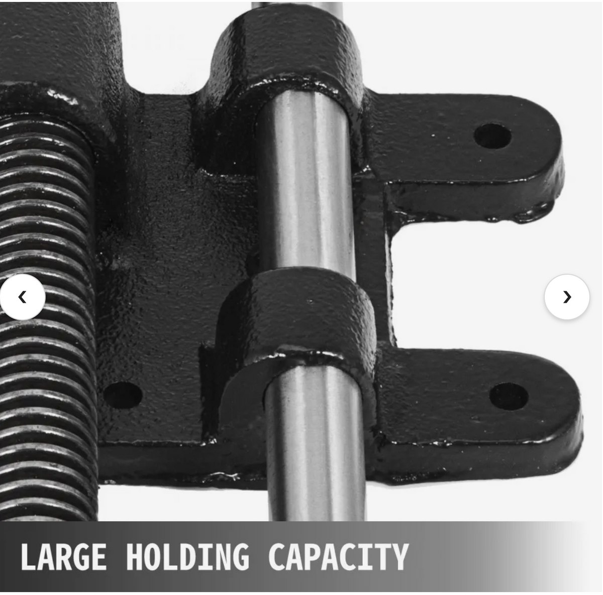 Woodworking Bench Vise 10.5 Inch,Heavy-Duty Steel and Cast Iron Structure