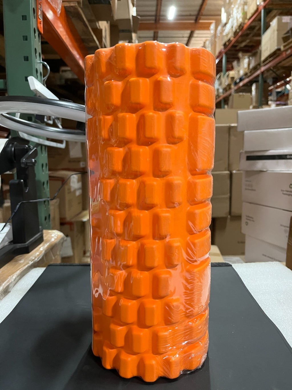 Foam Roller – Medium Density Deep Tissue Massager  Orange 12.5“x 5.5”