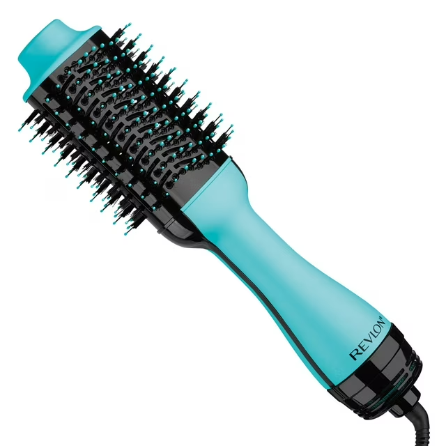 Ceramic Hair Dryer & Volumizer Hot Air Brush, Mint