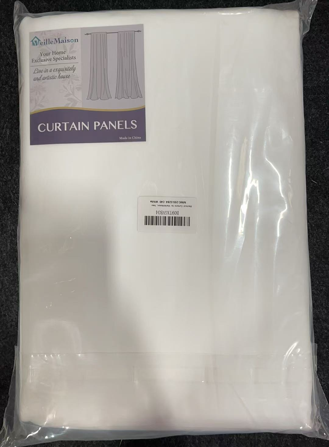 MeilleMaison 50.4*85 Inch White