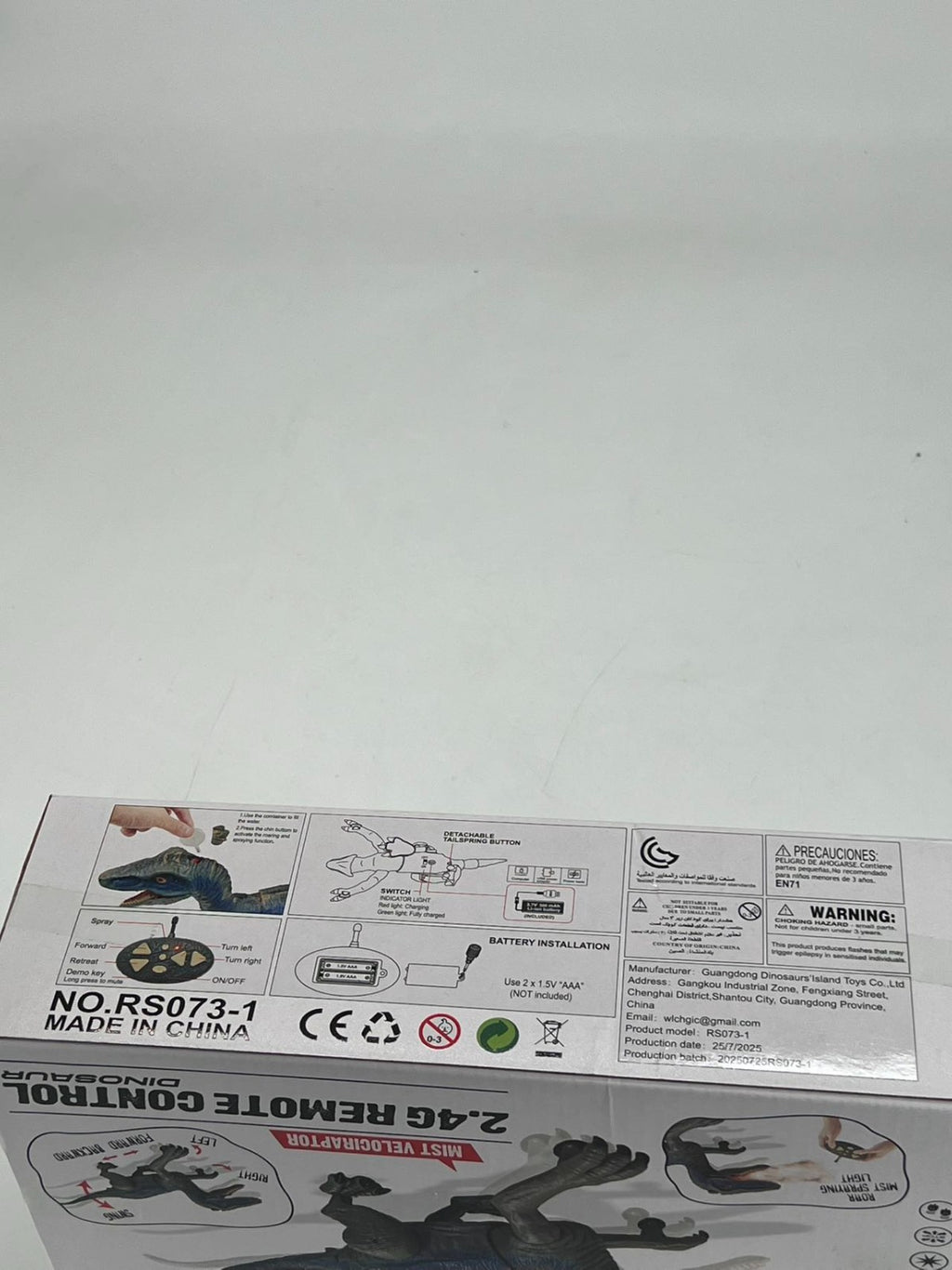 Dinosaur Toys for Kids, 2.4GHz Remote Control Dinosaur.